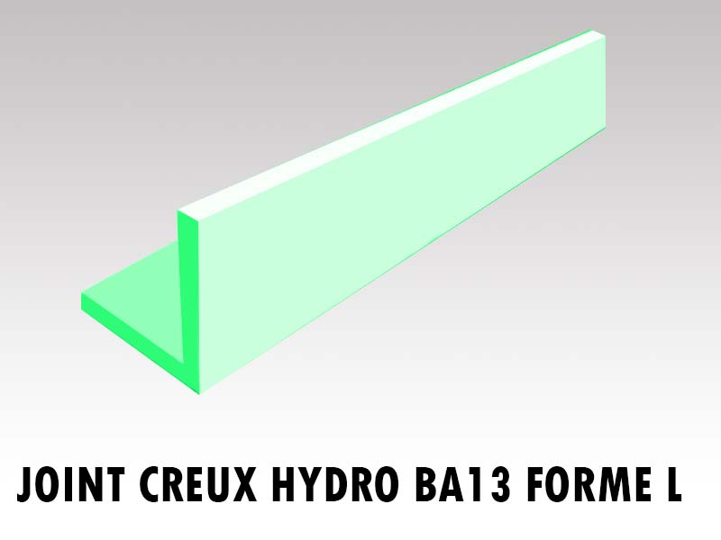 JOINT CREUX BA13 HYDROFUGE FORME L — Verdanove