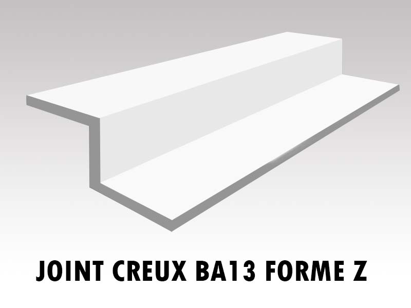 JOINT CREUX BA13 STANDARD FORME Z — Verdanove