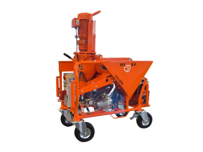 G 4 smart gen25 P — 230 V / 1 Ph / 50 Hz — machine à projeter PFT