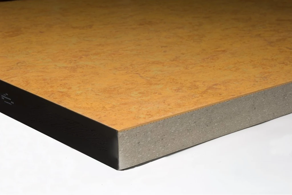Dalle en sulfate de calcium pour faux plancher