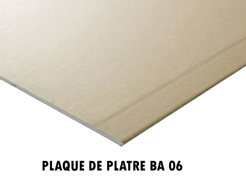 PLAQUE DE PLATRE BA06 — Verdanove
